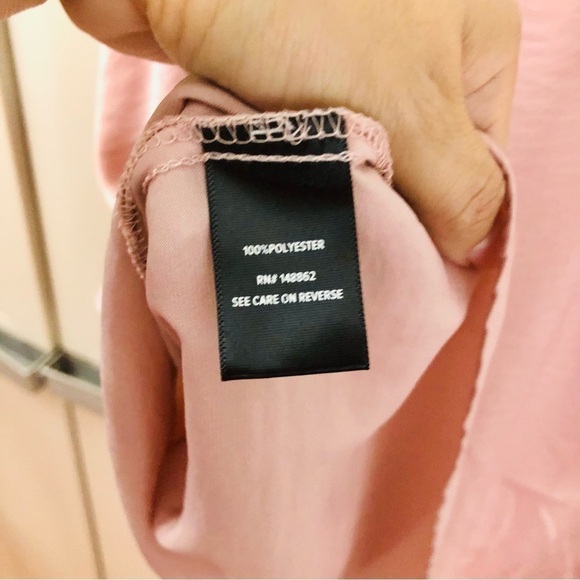 Torrid soft baby pink silky satin tank top plus size 0 - Picture 7 of 7